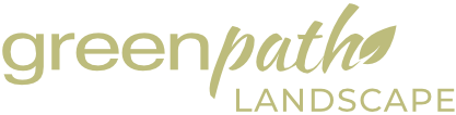 Greenpath Landscape logo green lettering
